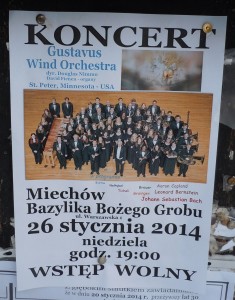 Concert poster