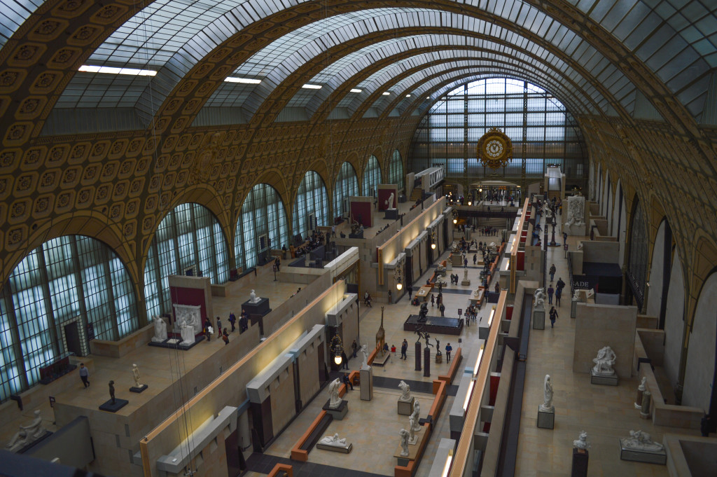 The Musée d'Orsay is a heavily-renovated train station, and features a stunning collection of Impressionist masters.